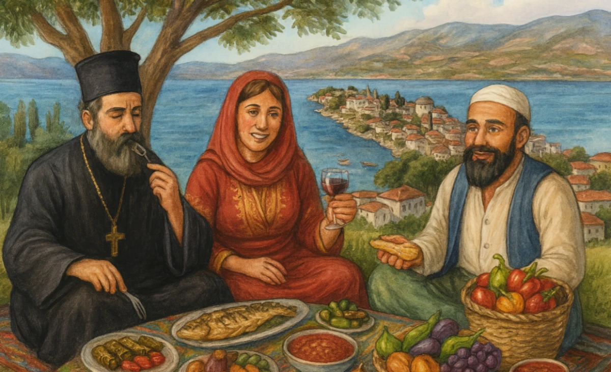 Nis Adası&rsquo;nda Bir Hasat Sonu Duası 1893 Eğirdir&rsquo;de Bir Zamanlar, Kahkaha, Kardeşlik