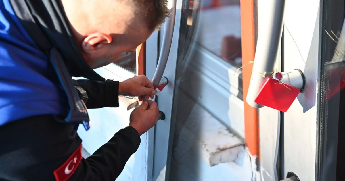 O işletme m&uuml;h&uuml;rlendi