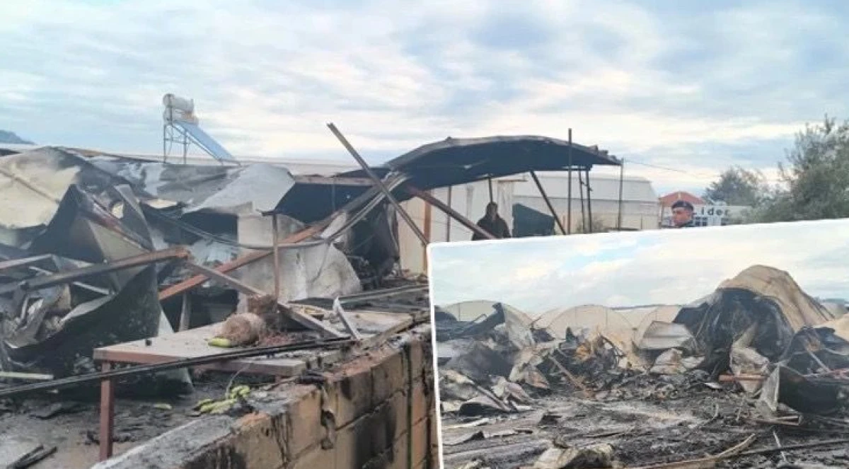 Prefabrik evde yangın faciası 6 &ouml;l&uuml; var