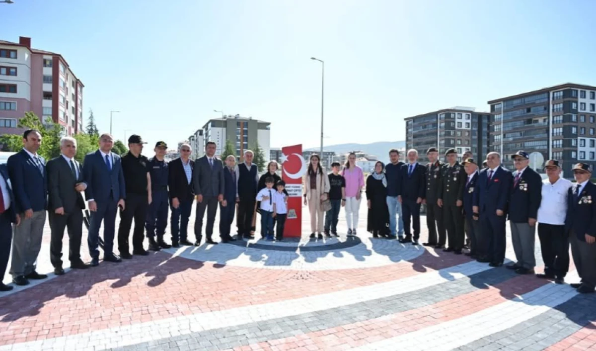 Şehit J. Yüzbaşı Ferhat Çiftçi’nin adı bu caddeye verildi
