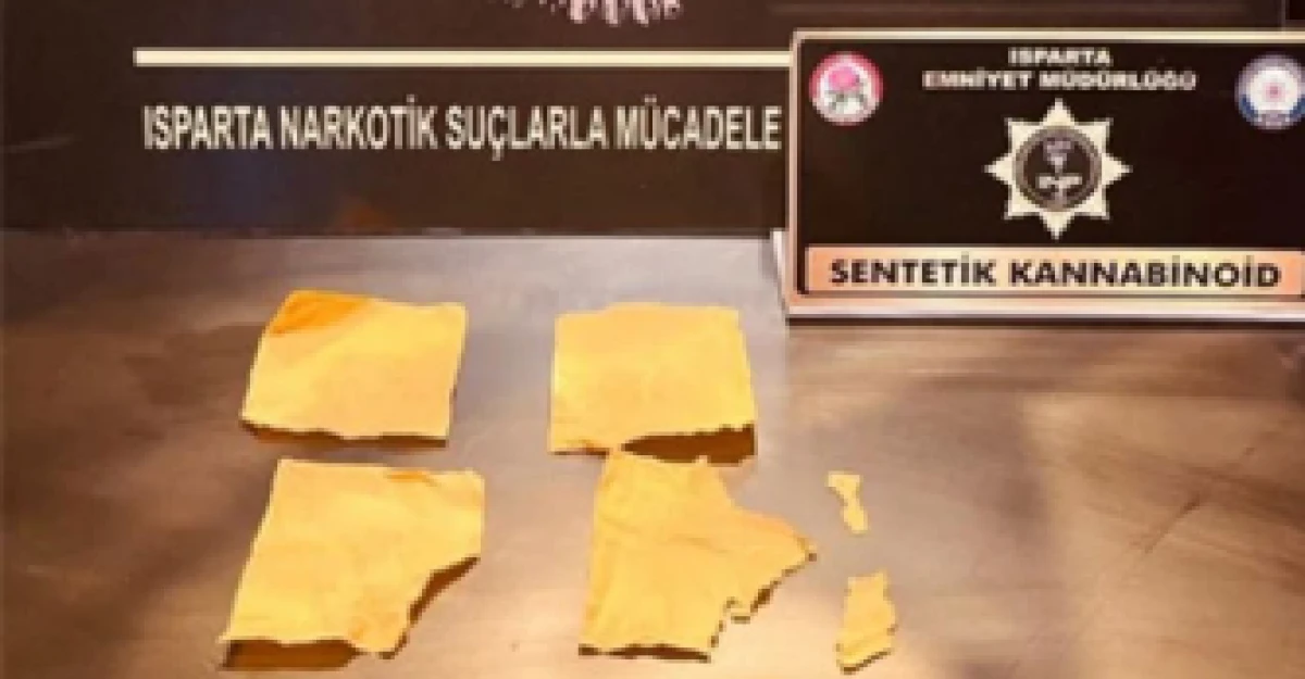 Sentetik Kannabinoid ele geçirildi
