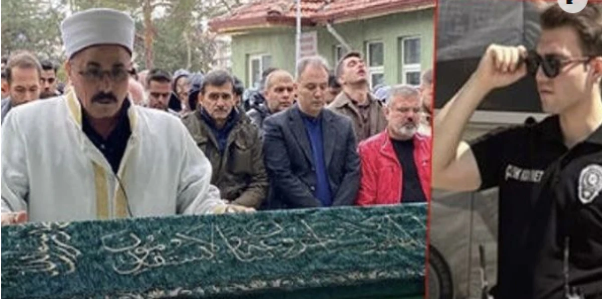 Silahla vurulan polis toprağa verildi