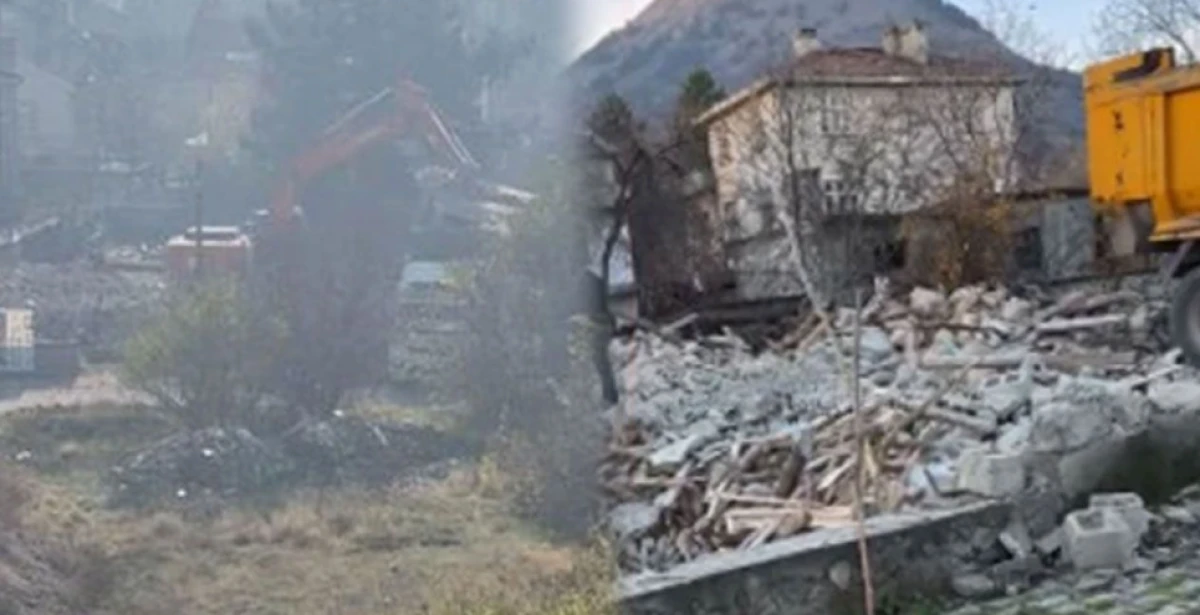 Süt Dede Türbesinin yıkımına tepki