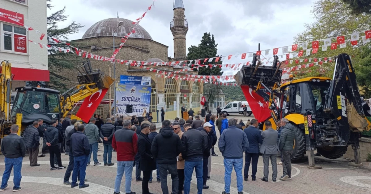S&uuml;t&ccedil;&uuml;ler&rsquo;de Doğalgaz Heyecanı: Temel Atma T&ouml;reni Ger&ccedil;ekleştirildi