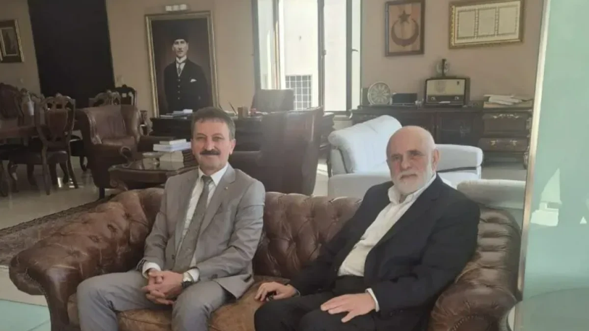 Ticaret Borsası Başkanı Şahin'den S&uuml;reyya Sadi Bilgi&ccedil;'e ziyaret