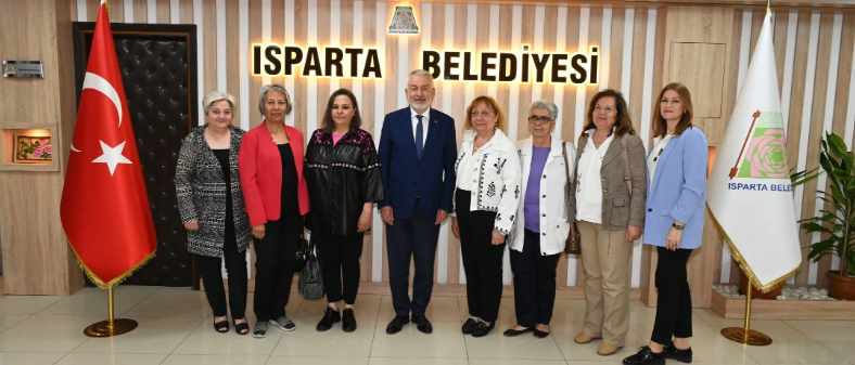 TKB Isparta Yönetiminden Başkan Başdeğirmen’e ziyaret