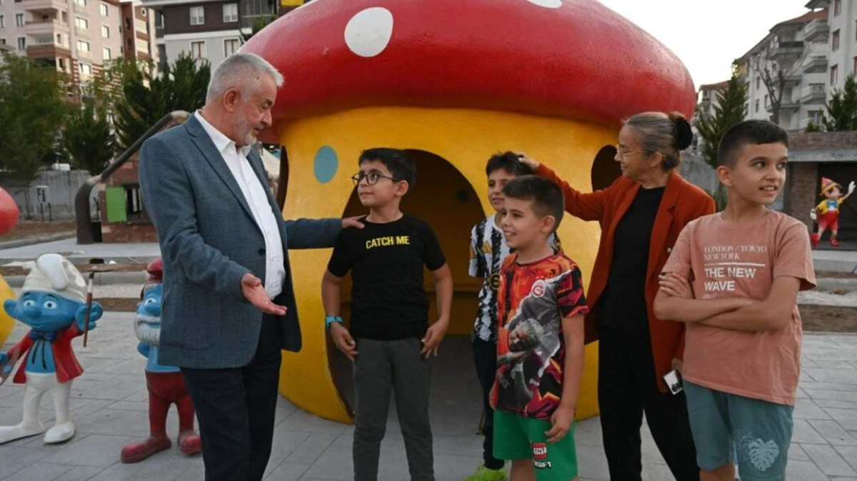 Tomurcuk Masal Parkı&rsquo;nda &Ccedil;alışmalarda Sona Gelindi