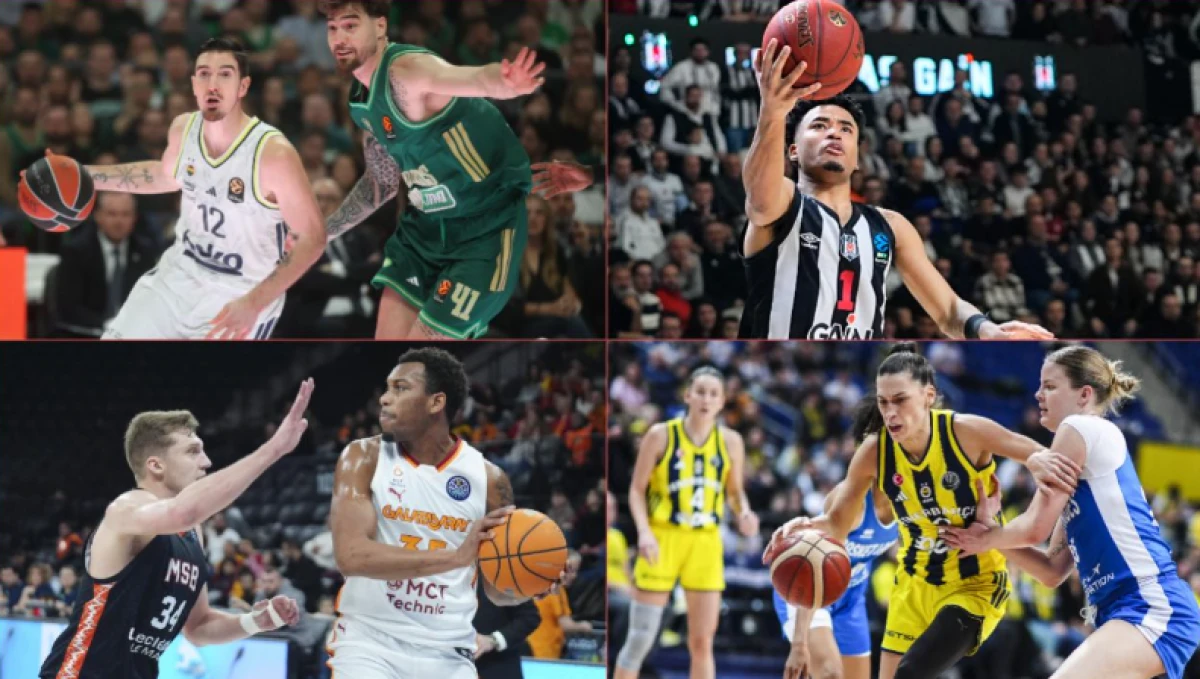 T&uuml;rk takımları, Avrupa basketbolunun "lideri" oldu
