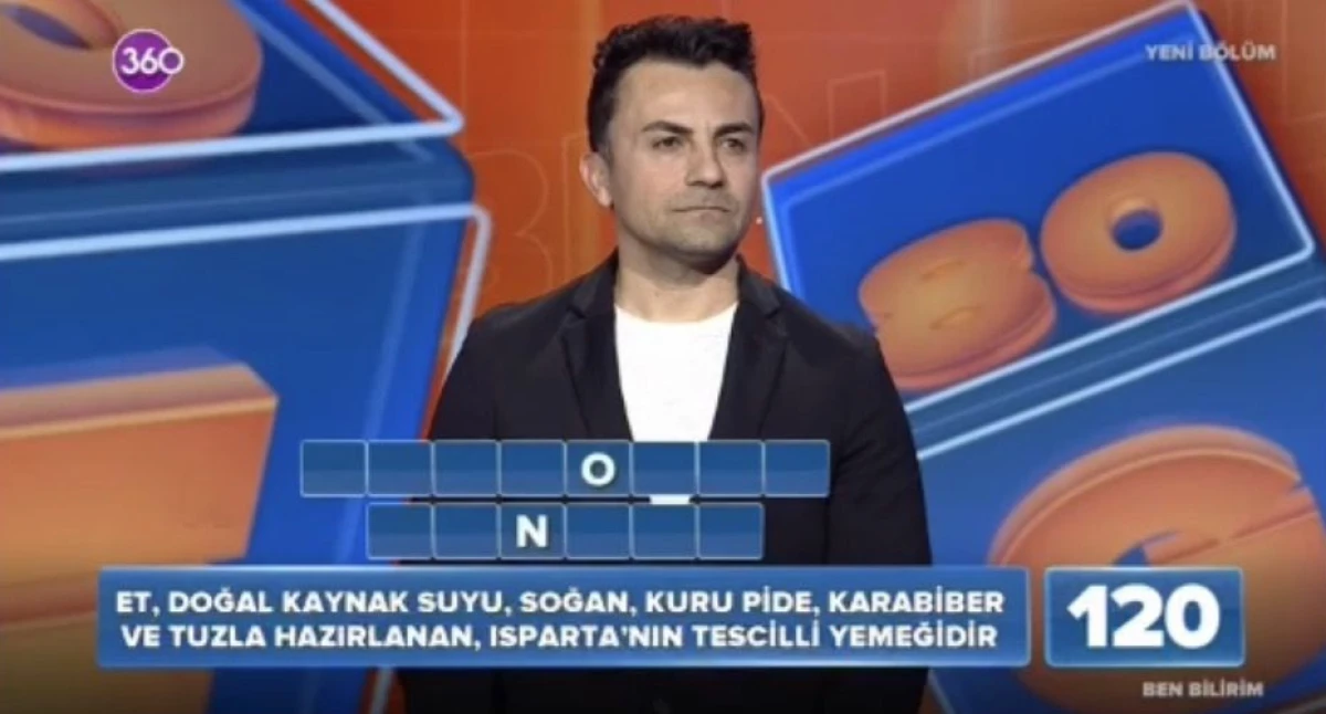 'Uluborlu Banak'ı yarışmada soru olarak &ccedil;ıktı
