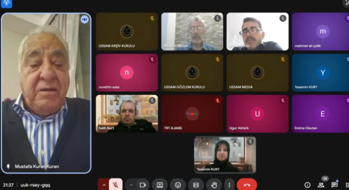 USSAM Hukuk Kurulu Başkanı Kuran: Türkiye, Adaletle Yükselecek ve Bölgesel Lider Olacak