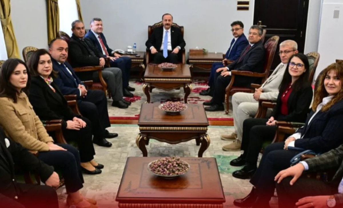 Vali Abdullah Erin'e Makamında Ziyaretler