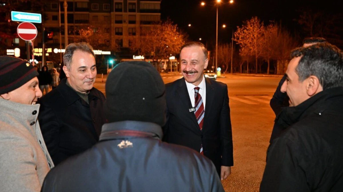 Vali Erin, yeni yıla g&ouml;rev başındaki personelle girdi