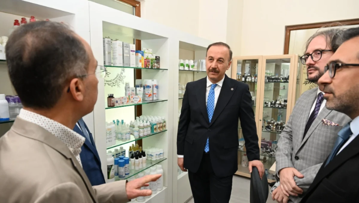 Vali Erin’den SUDUM’a ziyaret